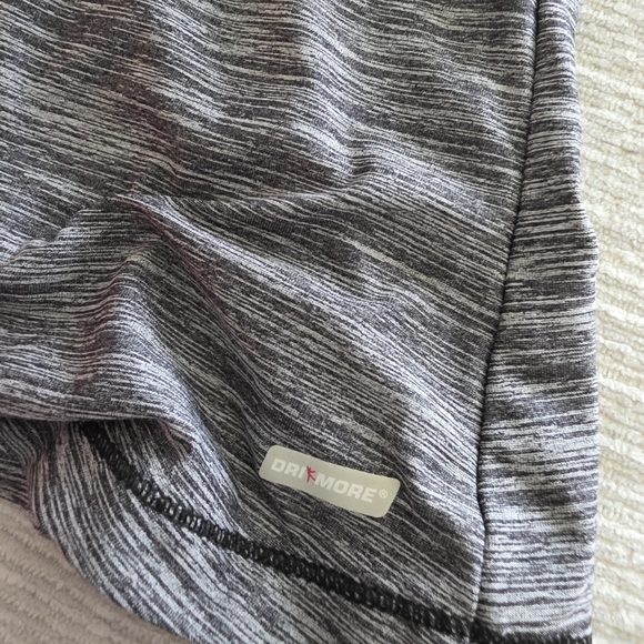 Danskin Orange & Black Cross Back Athletic Dri-fit Tank Tops Size XS - Picture 5 of 8